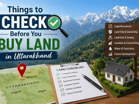 Buy Land in Uttarakhand